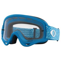 Masque OAKLEY O Frame MX BLUE CRACKLE écran transparent