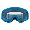 Masque OAKLEY O Frame MX BLUE CRACKLE écran transparent 2