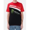 Tee shirt Ducati Ducati Corse x Monster Energy Officielle Moto GP 0