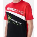 Tee shirt Ducati Ducati Corse x Monster Energy Officielle Moto GP