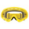 Masque OAKLEY XS O Frame MX Moto Yellow écran transparent 1