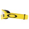 Masque OAKLEY XS O Frame MX Moto Yellow écran transparent 2