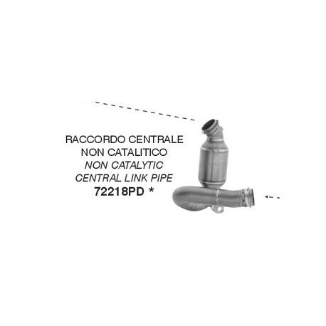 Raccord d'Echappement décatalysé ARROW CF MOTO MT-X 1000 2026