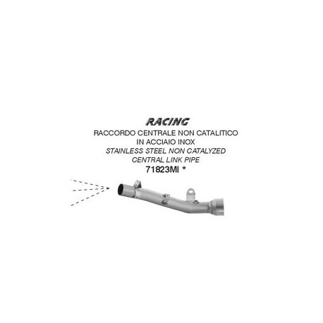Raccord d'Echappement décatalysé ARROW KAWASAKI ZX-10R ZX-10RR 2026