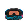 Masque OAKLEY Airbrake MX - Blue Wired écran Prizm MX Sapphire Iridium 2