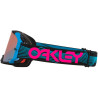 Masque OAKLEY Airbrake MX - Blue Wired écran Prizm MX Sapphire Iridium 3