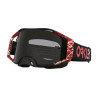 Masque OAKLEY Airbrake MX - Red Eddie écran gris foncé 0