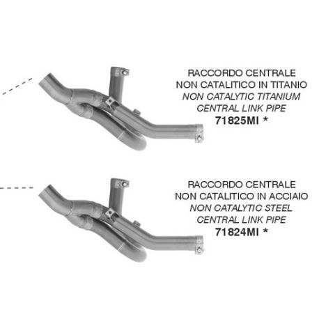 Raccord d'Echappement décatalysé ARROW DUCATI HYPERMOTARD V2 HYPERMOTARD V2 2026