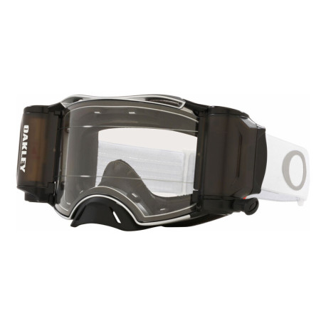 Masque OAKLEY Airbrake MX - Tuff Blocks Black Gunmetal écran Race-Ready Roll-Off clair