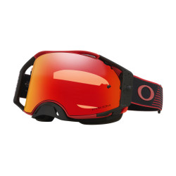 Masque OAKLEY Airbrake MX - Red Motion écran Prizm MX Torch Iridium
