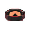 Masque OAKLEY Airbrake MX - Red Motion écran Prizm MX Torch Iridium 2