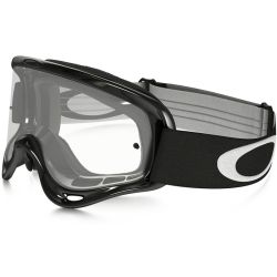 Masque OAKLEY O Frame MX Sand Jet Black écran transparent ou gris foncé
