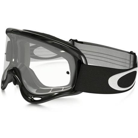 Masque OAKLEY O Frame MX Sand Jet Black écran transparent ou gris foncé