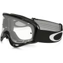 Masque OAKLEY O Frame MX Sand Jet Black écran transparent ou gris foncé