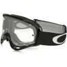 Masque OAKLEY O Frame MX Sand Jet Black écran transparent ou gris foncé 0