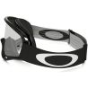 Masque OAKLEY O Frame MX Sand Jet Black écran transparent ou gris foncé 2