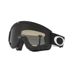 Masque OAKLEY L Frame MX Sand Noir écran gris foncé et transparent