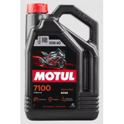 Huile MOTUL 7100 100% synthèse 10w40 4 litres