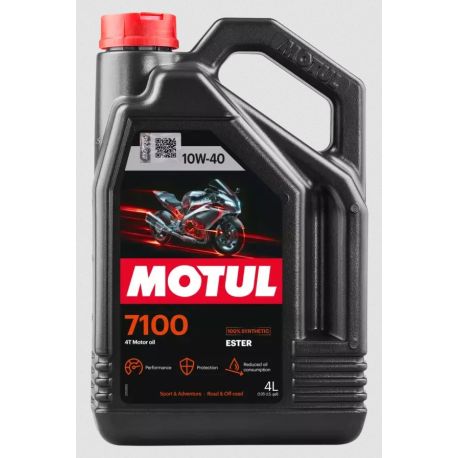 Huile MOTUL 7100 100% synthèse 10w40 4 litres