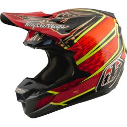 Casque cross TROY LEE DESIGNS SE5 CARBON WINGS Mips