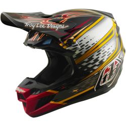 Casque cross TROY LEE DESIGNS SE5 COMPOSITE WINGS Mips