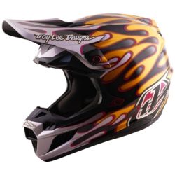 Casque cross TROY LEE DESIGNS SE5 CARBON OVERSPRAY Mips