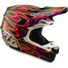 Casque cross TROY LEE DESIGNS SE5 CARBON TORCHED Mips 5