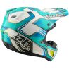 Casque cross TROY LEE DESIGNS SE5 COMPOSITE CREST REAL TEAL Mips 4