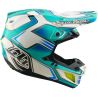 Casque cross TROY LEE DESIGNS SE5 COMPOSITE CREST REAL TEAL Mips 5