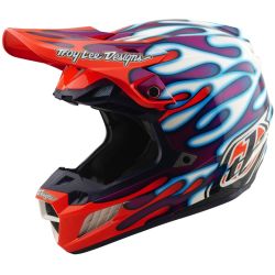 Casque cross TROY LEE DESIGNS SE5 COMPOSITE OVERSPRAY Mips