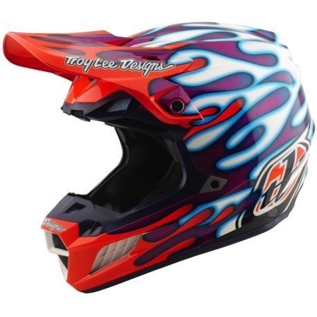 Casque cross TROY LEE DESIGNS SE5 COMPOSITE OVERSPRAY Mips
