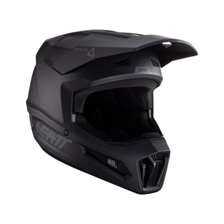 Casque Moto Cross LEATT Moto 2.5 V24 Stealth Noir-Gris