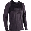Maillot motocross LEATT 4.5 LITE V26 noir-gris