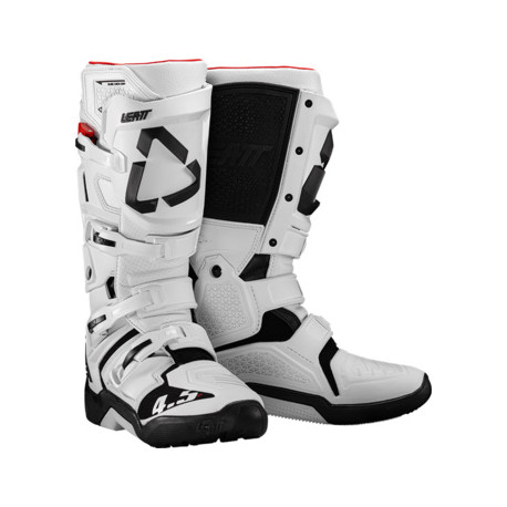 Bottes cross LEATT 4.5 Enduro V25 blanc-noir