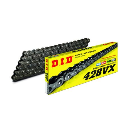 Chaine moto D.I.D 428V B&B avec attache à clips
