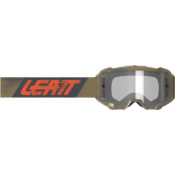 Masque cross LEATT Velocity 4.5 Iriz Khaki Brown Silver 50 VLT