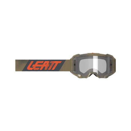 Masque cross LEATT Velocity 4.5 Iriz Khaki Brown Silver 50 VLT