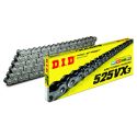 Chaine moto D.I.D DID525VX3 B&B attache rivet