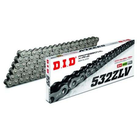Chaine moto D.I.D DID532ZLV B&B attache rivet