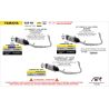 Ligne complète pot d'Echappement ARROW PISTA racing YAMAHA YZF R7 2026 2