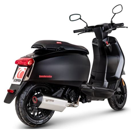 Ligne d'Echappement SCORPION SERKET PARALLEL Lambretta V-125 2025-2026