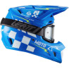 Casque Moto Cross LEATT Kit Moto 7.5 V27 avec masque Velocity 4.5 offert 10