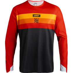 Maillot motocross LEATT Jersey 4.5 Enduro V27 stripe