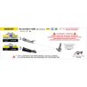 Raccord pot d'Echappement décatalysé ARROW DUCATI SCRAMBLER 800 2025-2026 1