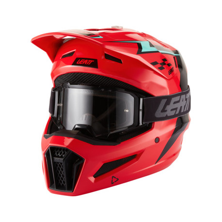 Casque Moto Cross Junior LEATT  avec masque Vizion 2.5s offert