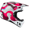 Casque FLY RACING Formula CC Vibe-blanc/rose/bleu 1