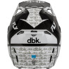 Casque FLY RACING Formula CP DBK - noir/blanc/gris 2