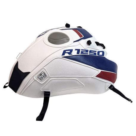 Tapis de reservoir BAGSTER BMW R1250RS 2018-2024 BLANC/DECO BLEU/ROUGE