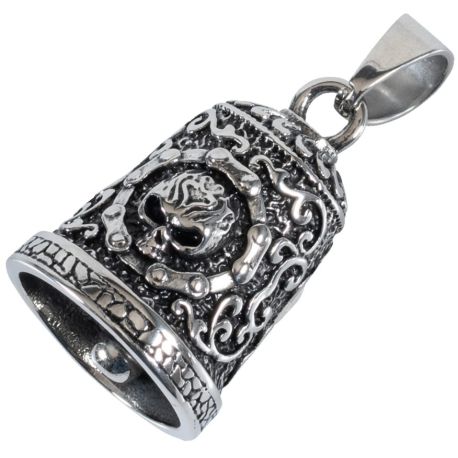 Cloche BIKER BELL Hellforge Skull