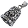 Cloche BIKER BELL Hellforge Skull 0